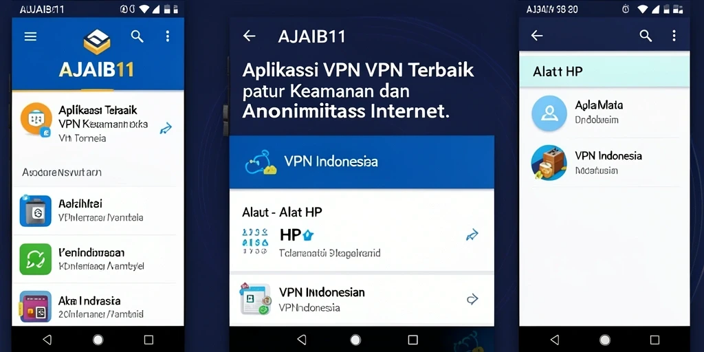 Antarmuka AJAIB11 yang intuitif dan mudah digunakan.