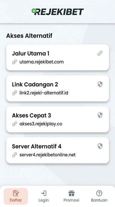 Tampilan link alternatif rejekibet